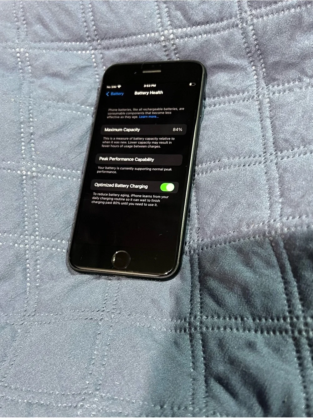Apple iPhone 7 - 256 GB -  Black Unlocked